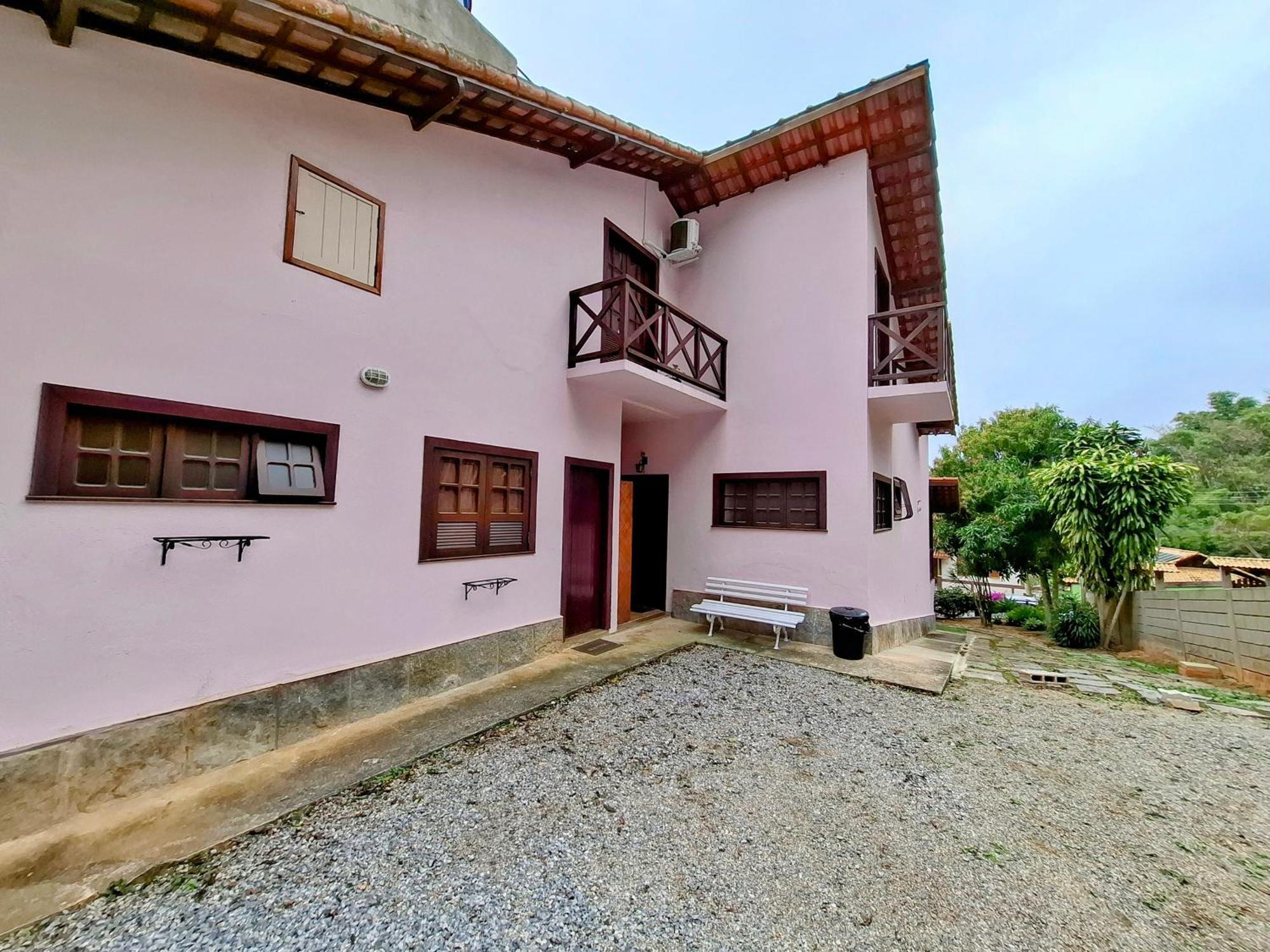 Casa Rosada Seu Refugio Na Serra Miguel Pereira Exterior foto
